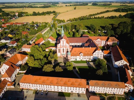 The monastery of St Marienstern is a Cistercian abbey in Panschwitz-Kuckau in the Upper Lusatia