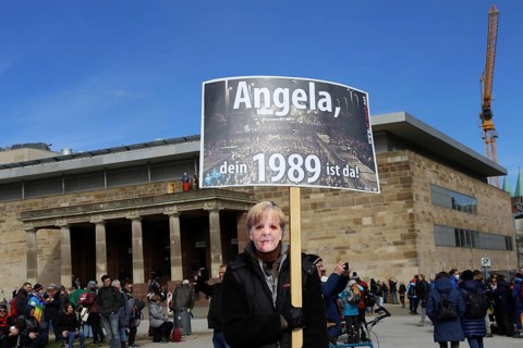 Large demonstration by critics of the corona measures in Kassel: Protests took place simultaneously