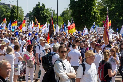 Neustadt an der Weinstrasse, 28 May 2023: Neustadt entrepreneur Dr Wolfgang Kochanek called for the