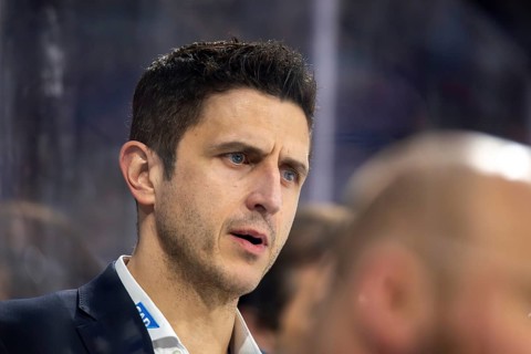 Assistant coach Marcel Goc (Adler Mannheim) on match day 41 of the 2023/2024 DEL (German Ice Hockey