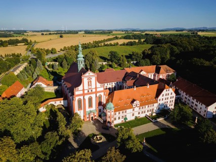 The monastery of St Marienstern is a Cistercian abbey in Panschwitz-Kuckau in the Upper Lusatia