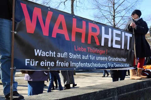 Large demonstration by critics of the corona measures in Kassel: Protests took place simultaneously