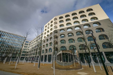 Aaron-Bernstein-Platz, Am Tacheles neighbourhood, Oranienburger Strasse, Mitte, Berlin, Germany,