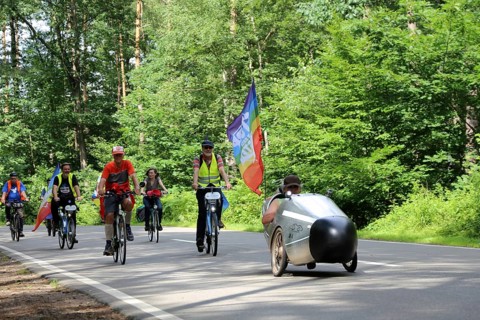Ramstein 2021 peace camp bicycle demonstration: A bicycle demonstration took place on Saturday