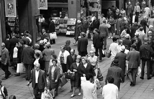 DEU, Germany, Dortmund: Personalities from politics, business and culture from the years 1965-71.