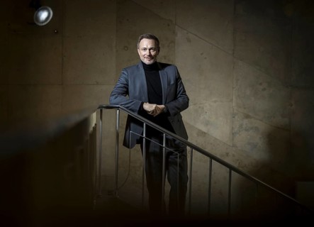 Christian Lindner (FDP), Federal Minister of Finance, photographed in the stairwell of the Federal