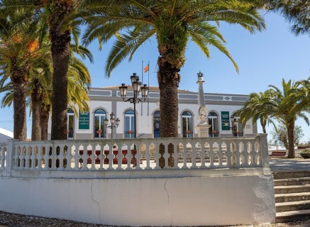 Domus Municipalis town hall local government office, village of Castro Verde, Baixo Alentejo,