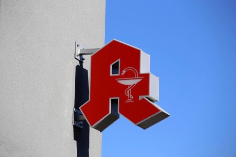 Logo of the public pharmacies in Germany