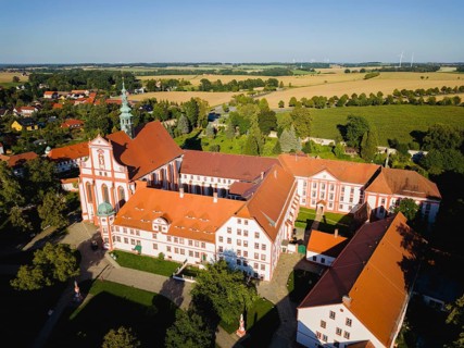 The monastery of St Marienstern is a Cistercian abbey in Panschwitz-Kuckau in the Upper Lusatia