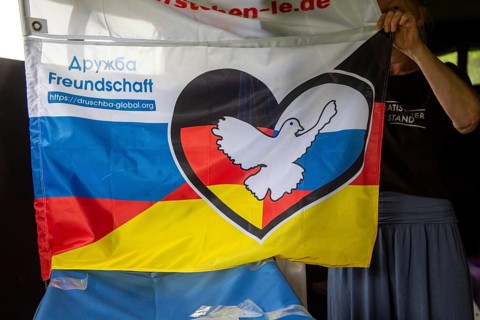 Ramstein Peace Camp 2021: The Stop Ramstein Air Base campaign was initiated by people from the