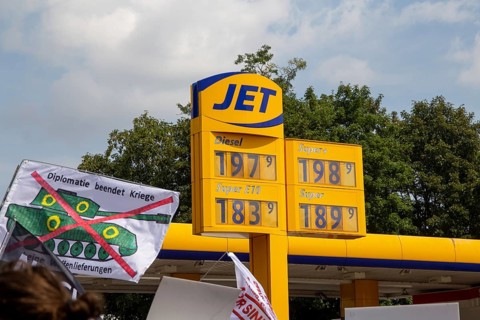 Demonstration in Landau, Palatinate: The demonstration was directed against the government's
