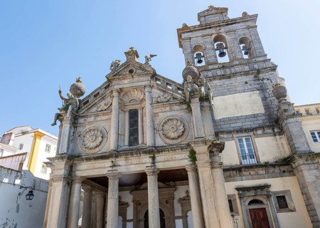 Sixteenth century church of Igreja de Nossa Senhora de Graca, Evora, Alto Alentejo, Portugal,