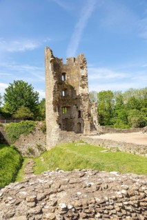 Farleigh Hungerford castle, Somerset, England, UK