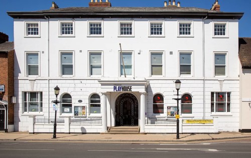 Stratford Playhouse theatre venue, Stratford- upon-Avon, Warwickshire, England, UK
