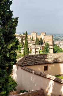 Generalife Gardens, Alhambra, Granada, Spain, Europe