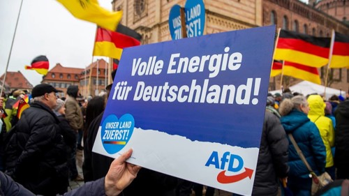 Speyer: An AfD rally took place under the motto Our country first . There were counter-protests