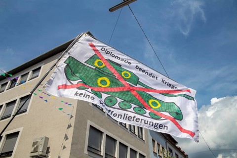 Demonstration in Landau, Palatinate: The demonstration was directed against the government's