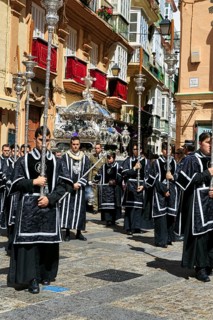 Semana Santa, procession, celebrations in Cadiz, Spain, Europe