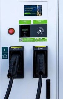 Grid Serve Electric Highway electricity electric vehicle recharging point, Ecotricity, Reading West