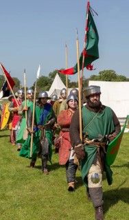 Stonham Barns History Alive event, Living History, Suffolk, England, UK 2019