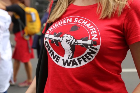Lateral thinking demo in Darmstadt, Hesse: The demonstration was directed against the corona
