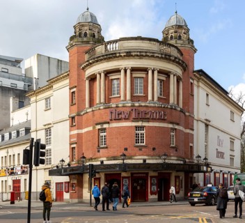 New Theatre, Park Place, Cardiff, South Wales, UK Edwardian Baroque architecture, 1906 architects