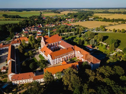 The monastery of St Marienstern is a Cistercian abbey in Panschwitz-Kuckau in the Upper Lusatia