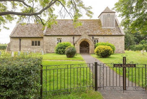 All Saints church, Leigh, Wiltshire, England, UK rebuilt here on drier ground in 1897