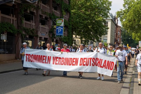 Demonstration in Landau, Palatinate: The demonstration was directed against the government's