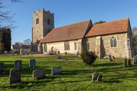 Church of Saints Mary and Martin, Kirton, Suffolk, England, UK