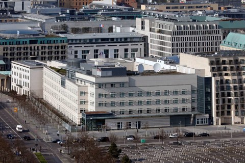 US Embassy in Berlin, 19.04.2021