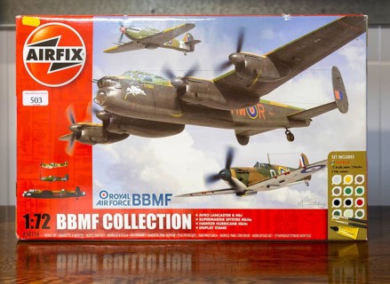 Boxed Airfix model planes BBMF Collection, on sale at auction