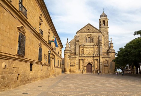 Sacred Chapel of El Salvador, Sacra Capilla del Salvador, Plaza Vazquez de Molina, Ubeda, Spain,