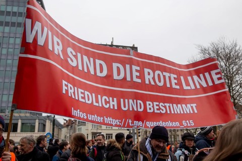 Brussels, 23 January: European demonstration for democracy, organised by the Europeans United