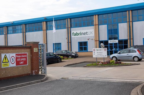 Fabrinet UK electronics manufacturer company building, Porte Marsh Industrial Estate, Calne,