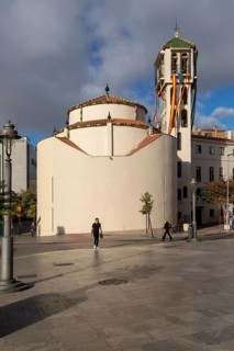 Basilica de la Esperanza church in city centre, Malaga, Andalusia, Spain, Europe