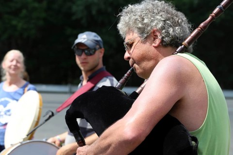 Ramstein 2021 peace camp bicycle demonstration: A bicycle demonstration took place on Saturday
