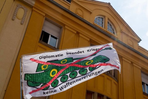 Demonstration in Landau, Palatinate: The demonstration was directed against the government's