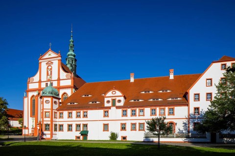 The monastery of St Marienstern is a Cistercian abbey in Panschwitz-Kuckau in the Upper Lusatia