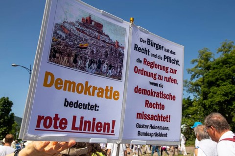 Neustadt an der Weinstrasse, 28 May 2023: Neustadt entrepreneur Dr Wolfgang Kochanek called for the