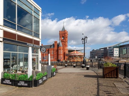 Pierhead building 1897 architect William Frame, Cardiff Railway Company, Cardiff Bay, Wales, UK,