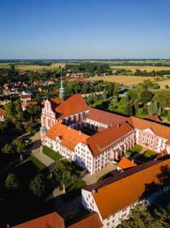 The monastery of St Marienstern is a Cistercian abbey in Panschwitz-Kuckau in the Upper Lusatia