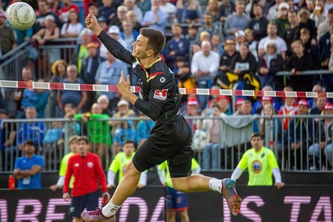 Fistball World Championship from 22 July to 29 July 2023 in Mannheim: Germany won the quarter-final