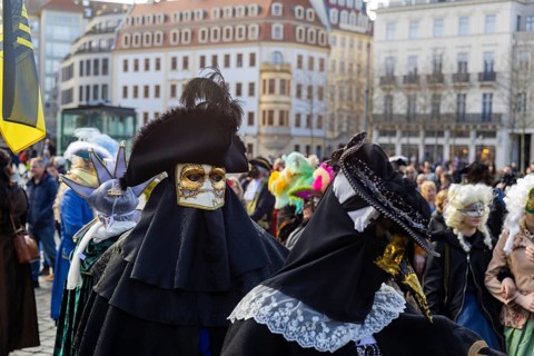 LUST & PASSION & JOY OF LIFE, for the joy of the masquerade, the Elbvenezian Carnival took place in