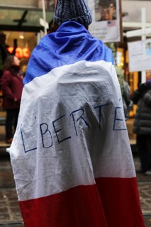 Strasbourg, France: Large demonstration for freedom against the corona measures and the vaccination