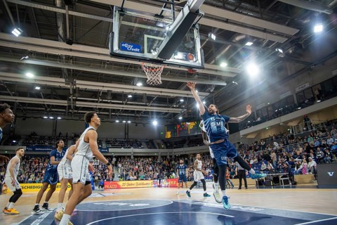 09.02.2024, easy Credit BBL, German Basketball League, Matchday 20) : Game scene MLP Academics