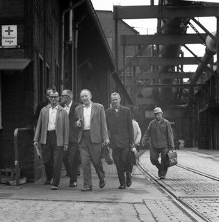 DEU, Germany, Dortmund: Personalities from politics, business and culture from the years 1965-71.