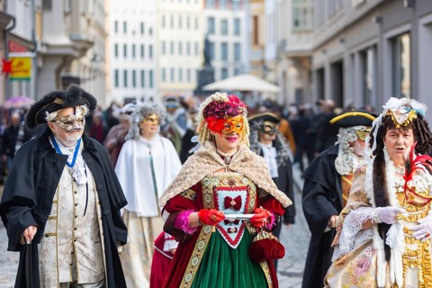 LUST & PASSION & JOY OF LIFE, for the joy of the masquerade, the Elbvenezian Carnival took place in