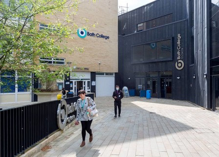 Bath College City Centre, Further Education institution, Bath, Somerset, England, UK
