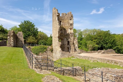 Farleigh Hungerford castle, Somerset, England, UK